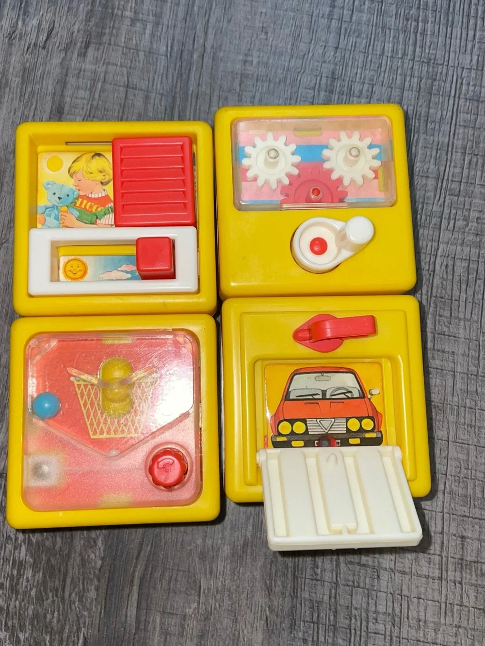 Chicco’s 8 Block Activity House Activity House Vintage 80’s Toddler Play